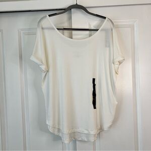 Banana Republic Factory scoop neck tee size Large